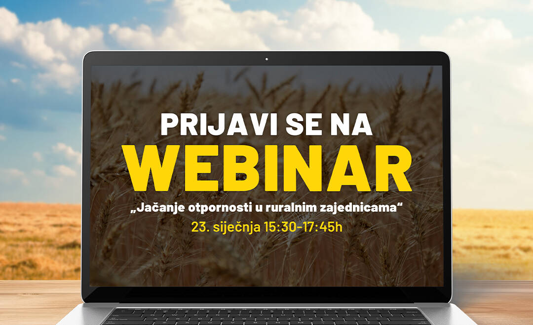 Webinar – “Jačanje otpornosti u ruralnim zajednicama”