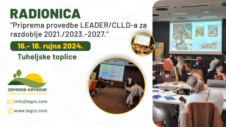 RADIONICA “Priprema provedbe LEADER/CLLD-a za razdoblje 2021./2023.-2027.